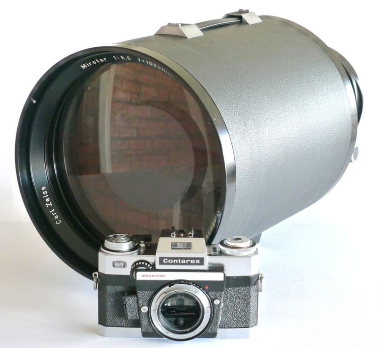 Carl Zeiss 1000 mm f/5,6 Mirotar - aukcja rzadkiego obiektywu